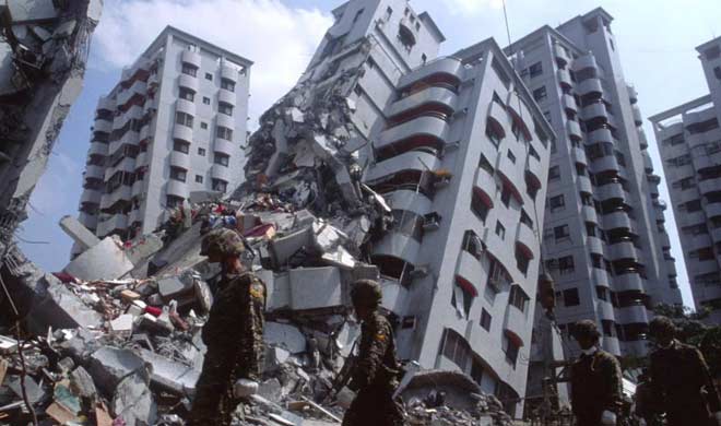 ताइवान भूकंप में मृतकों की संख्या 14 हुई