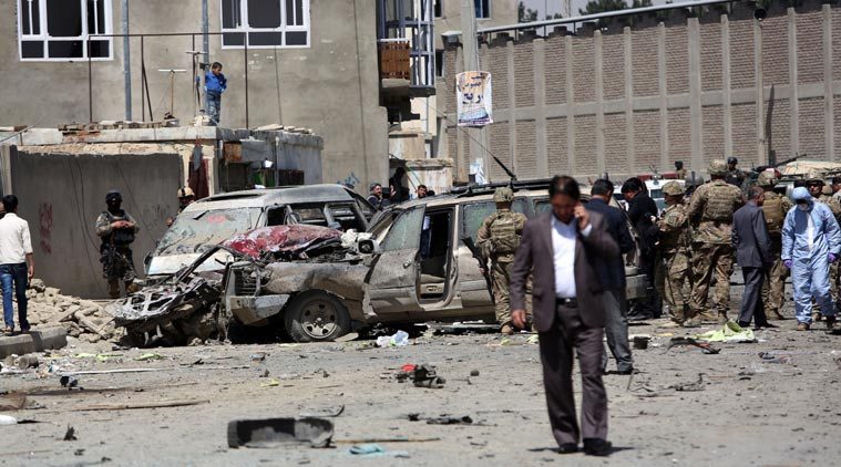 काबुल में आत्मघाती हमले में 7 की मौत 