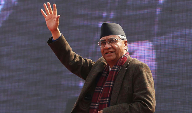 नेपाल के प्रधानमंत्री के.पी. शर्मा दिल्ली के लिए रवाना